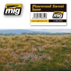 AMMO of Mig Jimenez 8352 PINEWOOD FOREST BASE (230x130mm)