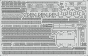 Eduard 53312 USS Ranger CV-4 part 2 TRUMPETER 1/350