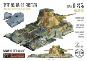 RT-Diorama 35411 Typ 95 Ha-Go Position 1/35