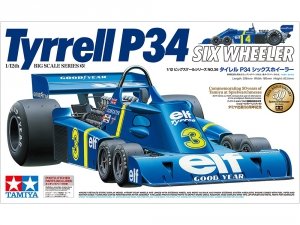 Tamiya 12036 Tyrrell P34 Six Wheeler - with Photo Etched Parts (1:12)