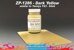 Zero Paints ZP-1286 Dark Yellow - Similar to TS3 60ml