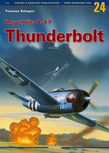 Kagero 3024 Republic P-47 Thunderbolt vol.III (bez dodatków) ( no decal ) EN/PL
