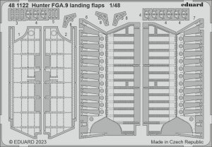 Eduard 481122 Hunter FGA.9 landing flaps Airfix 1/48