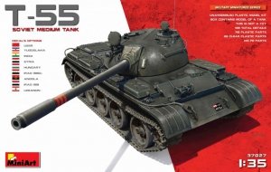 MiniArt 37027 T-55 SOVIET MEDIUM TANK 1/35