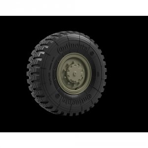 Panzer Art RE35-825 MAN LKW 10t Mil Road Wheels (Continental MIL) 1/35