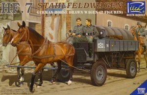 Riich RV35043 Stahlfeldwagen HF.7 w/ 2 Figuren (1:35)