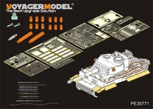 Voyager Model PE35771 WWII German Tiger I Early Production Basic （For RFM RM-5003） 1/35