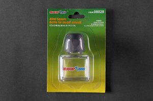 Trumpeter 08028 Square Bottle for model solvent 40ml