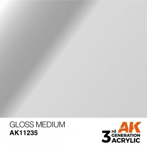 AK Interactive AK11235 GLOSS MEDIUM – AUXILIARY 17ml