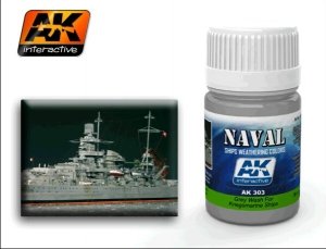 AK Interactive AK303 Grey Wash For Kriegsmarine Ships 35ml