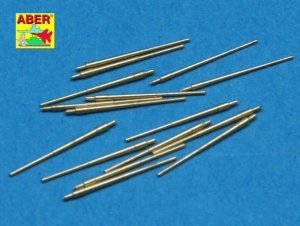 Aber 1:700L-23 Set of 16 pcs 133mm (5,25in) barrels QF Mk.1 for Royal Navy King George V class battleships cruisers Dido type 1/700