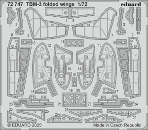 Eduard 72747 TBM-3 folded wings HOBBY BOSS 1/72