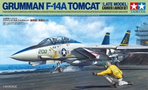 Tamiya 61122 Grumman F-14A Tomcat (Late Model) Carrier Launch Set 1/48