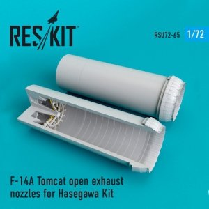 RESKIT RSU72-0065 F-14A Tomcat open exhaust nozzles for Hasegawa 1/72
