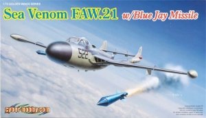 Cyber Hobby 5108 de Havilland Sea Venom FAW.21 with Blue Jay missile (1:72)