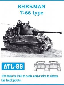 Friulmodel 1:35 ATL-89 SHERMAN T-66 type