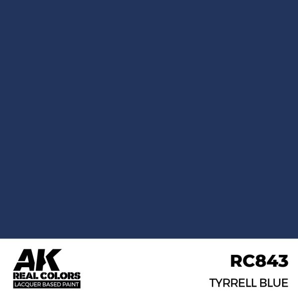 AK Interactive RC843 Tyrrell Blue 17 ml