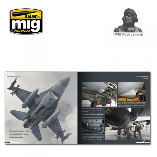 HMH Publications DH-002 Aircraft in Detail: F-16 Fighting Falcon