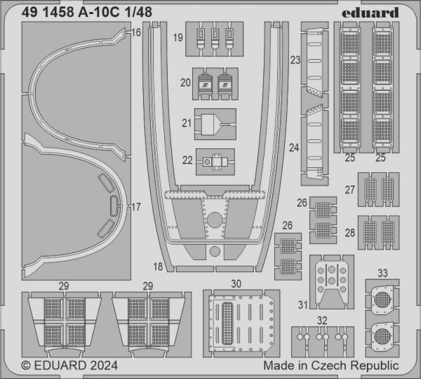 Eduard BIG49425 A-10C GREAT WALL HOBBY 1/48