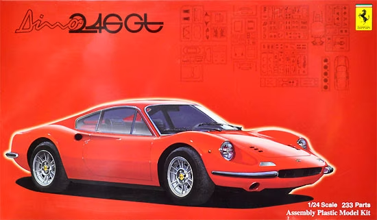 Fujimi 126524 Ferrari Dino 246GT Early/Late Type 1/24
