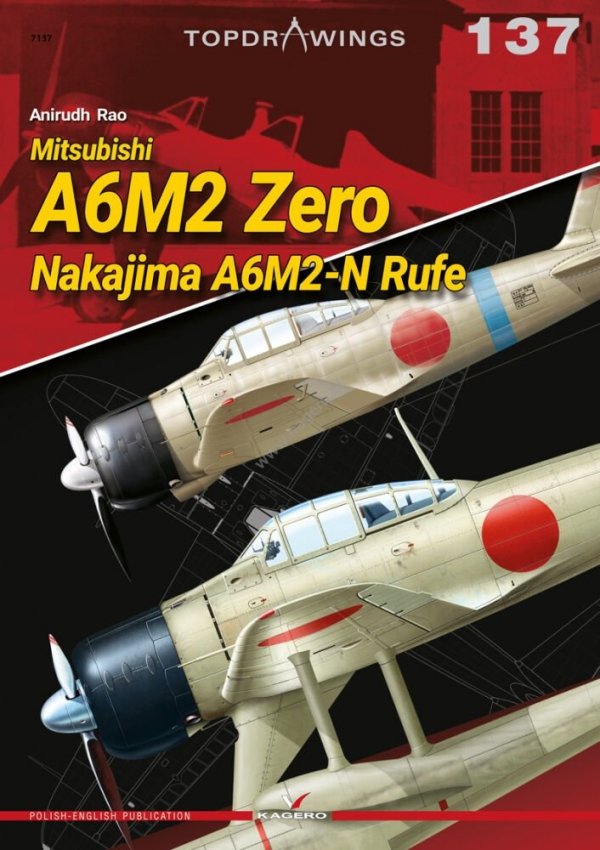 Kagero 7137 Mitsubishi A6M2 and Rufe EN/PL