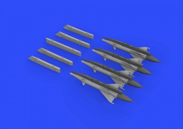 Eduard 672192 RS-2US missiles w/ pylons for MiG-21 EDUARD 1/72
