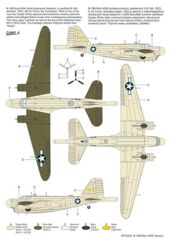 Special Hobby 72230 B-18B Bolo 'ASW Version' 1/72