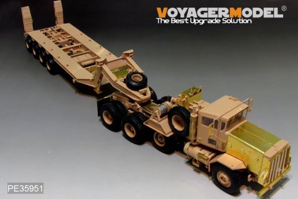 Voyager Model PE35951 Modern US Army M911 C-HET &amp;M747 Heavy Equipment Semi-Trailer For MENG SS-013 1/35