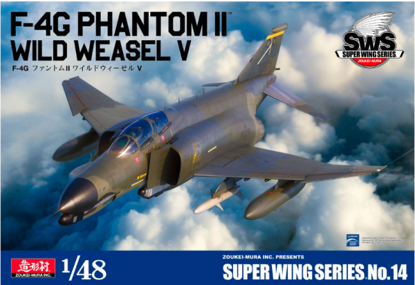 Zoukei-Mura SWS4814 F-4EG Phantom II WILD WEASEL V 1/48
