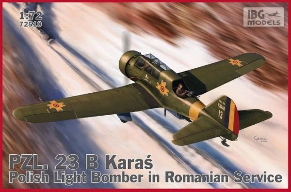 IBG 72510 PZL 23B Karaś (1:72)