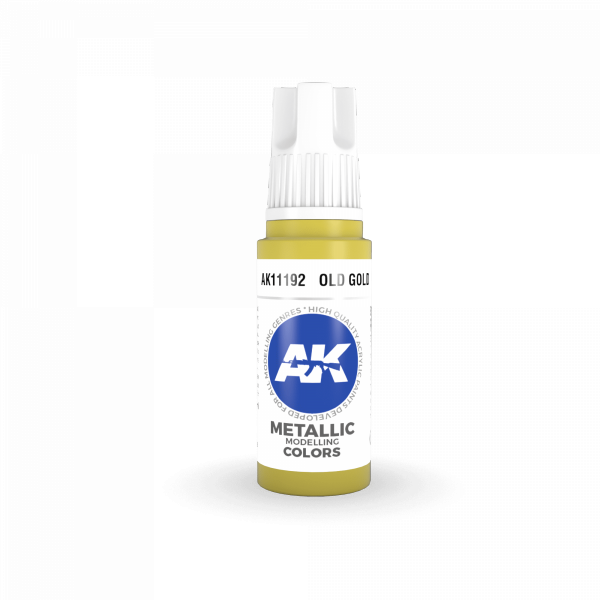 AK Interactive AK11192 OLD GOLD – METALLIC 17ml
