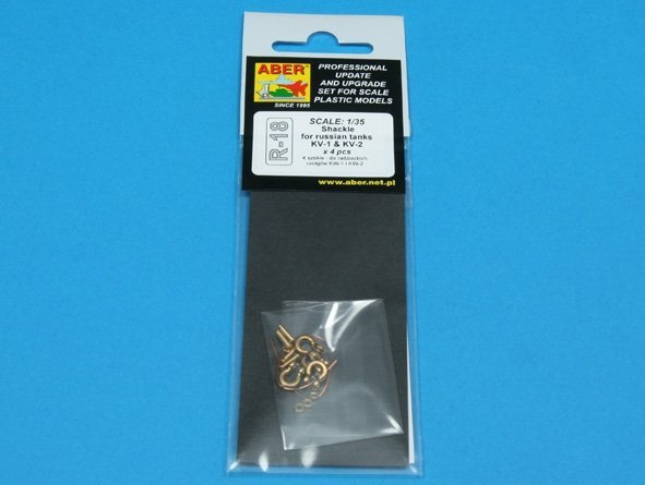 Aber R-18 Shackle for russian tanks KV-1, KV-2 and JS-2 - 4 pcs. (1:35)