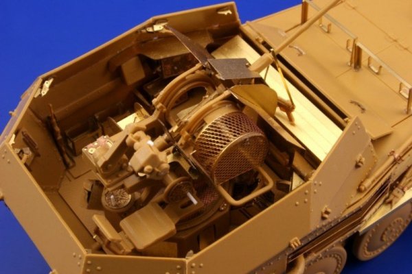 Eduard 36046 Flakpanzer 38 (Gepard) exterior 1/35 Italeri