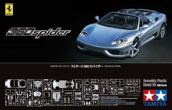 Tamiya 24307 Ferrari 360 Spider (1:24)