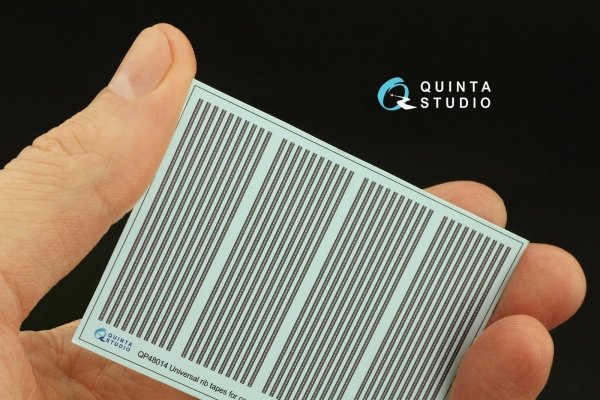 Quinta Studio QP48014 Universal rib tapes, type A. WWII Era (All kits) 1/48