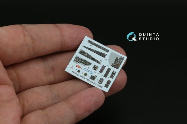 Quinta Studio QD72099 KA-6D Tanker Intruder 3D-Printed &amp; coloured Interior on decal paper (Fujimi) 1/72