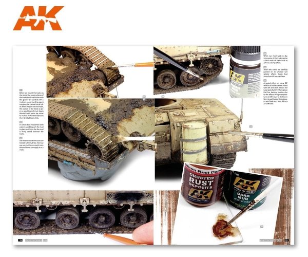 AK Interactive AK253 MUD (RUST &amp; DUST SERIES VOL.1) (English)