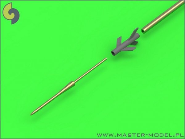 Master AM-48-119 Su-7 (Fitter-A) - Pilot Tubes and 30mm gun barrels 1:48