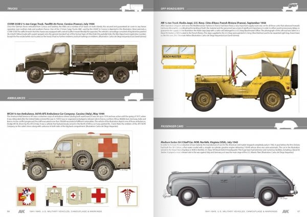 AK Interactive AK642 AMERICAN MILITARY VEHICLES – CAMOUFLAGE PROFILE GUIDE