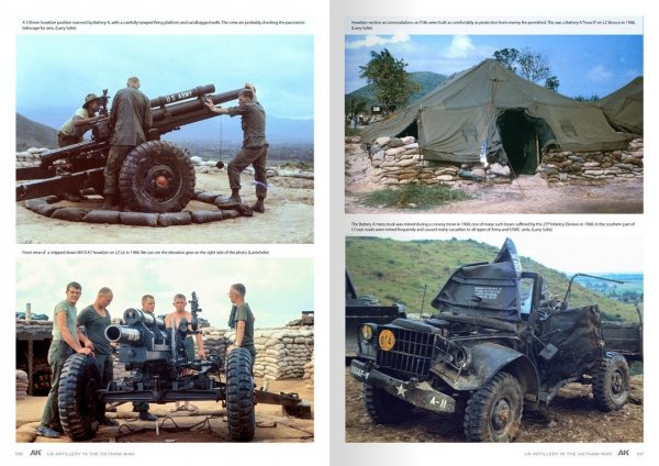 AK Interactive AK130007 AMERICAN ARTILLERY IN VIETNAM EN