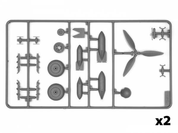 ICM 48268 Captured Heinkel 1/48