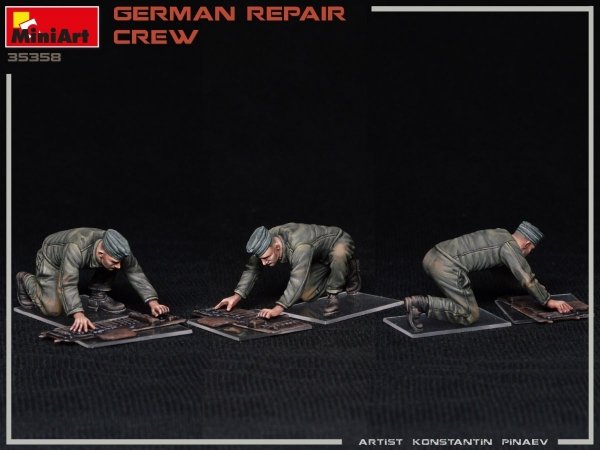 MiniArt 35358 GERMAN REPAIR CREW 1/35