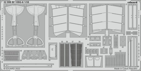 Eduard 32999 Bf 109G-6 BORDER MODEL 1/32 