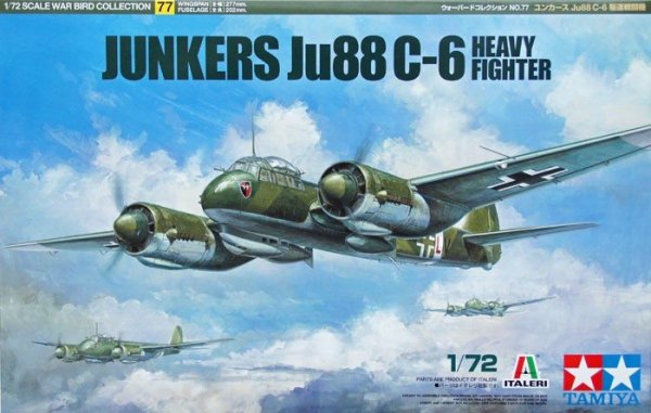 Tamiya 60777 Junkers Ju88 C-6 Heavy Fighter (1:72)