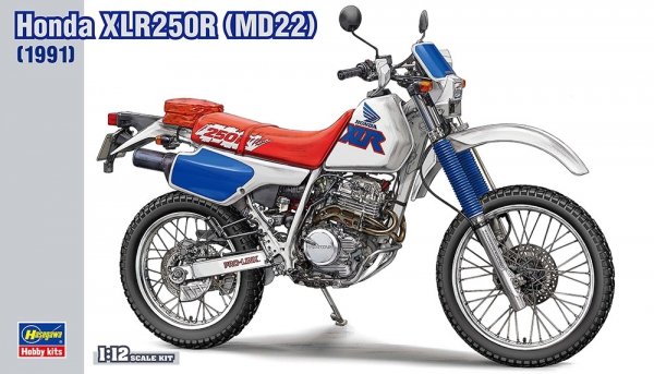 Hasegawa 21518-BK18 Honda XLR250R (MD22) (1991) 1/12