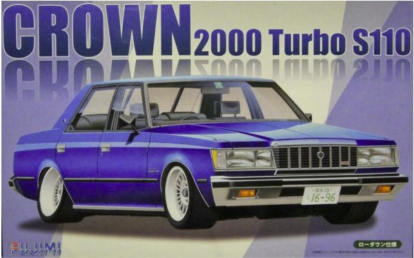 Fujimi 039510 Toyota Crown 2000 Turbo (S110) 1/24