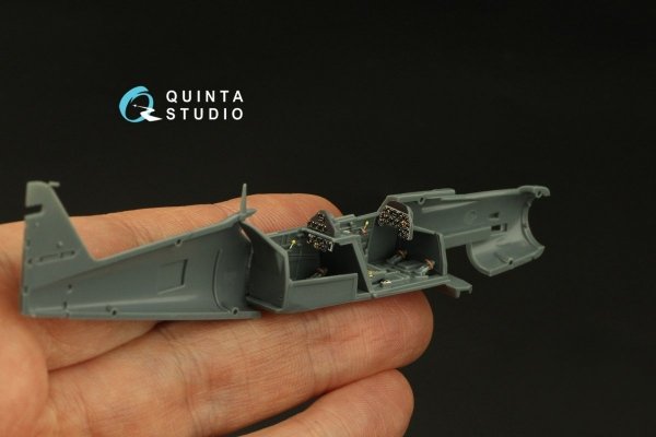 Quinta Studio QD72064 Avia CS-199 3D-Printed &amp; coloured Interior on decal paper (Eduard) 1/72