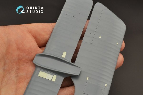 Quinta Studio QD48235 Pfalz D.IIIa 3D-Printed &amp; coloured Interior on decal paper (Eduard) 1/48