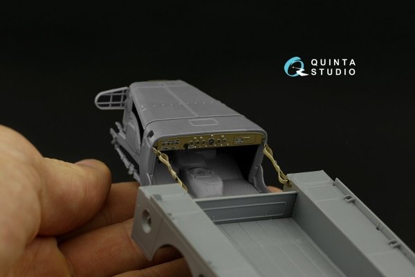 Quinta Studio QD35062 Dodge WC-51 3D-Printed &amp; coloured Interior on decal paper (Zvezda) 1/35