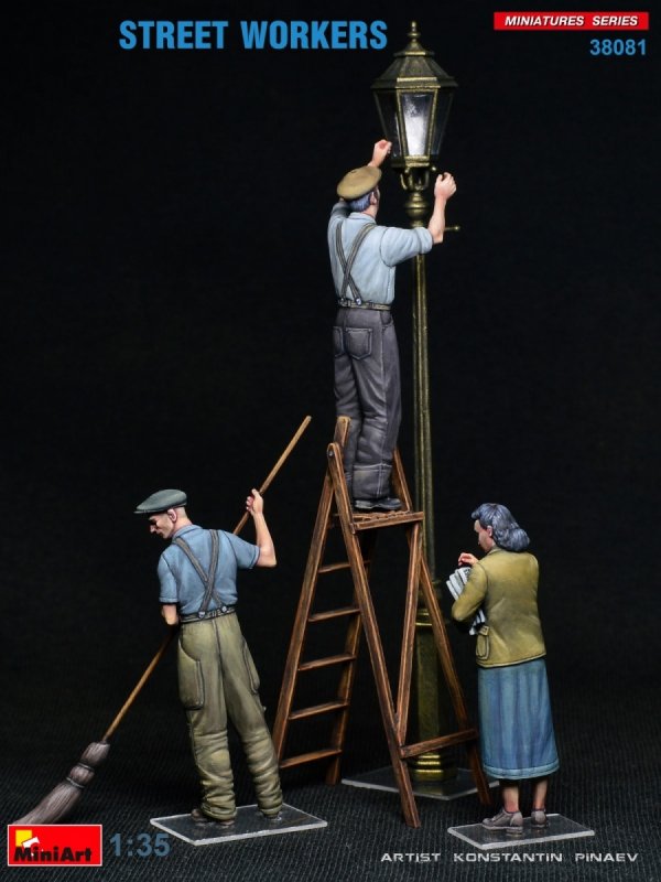 MiniArt 38081 STREET WORKERS 1/35